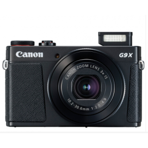 佳能(Canon) Powershot G9x2 Mark II 数码相机 黑色 （2010万有效像素28-84mm 变焦）