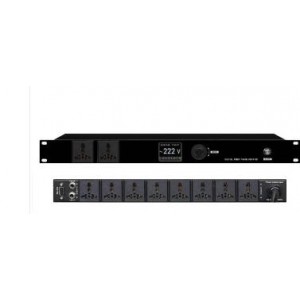 FACSPRO PS-318电源时序器8路 带RS232串口电脑中控编程彩屏显示8路滤波 PS-318（总功率6000W）