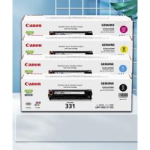 佳能（Canon）CRG-331 原装硒鼓四色一套(适用LBP7100 iC MF8210 8230 8250 8280 621 626 628)