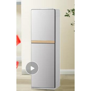 美的（Midea）饮水机家用下置式冰热两用旋钮出水自动保温 立式饮水机YD1611S-X