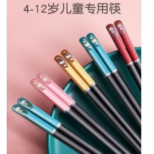 儿童筷子训练筷3岁6一12岁小孩家用二段专用餐具套装宝宝学习筷子