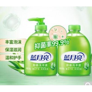蓝月亮 芦荟抑菌洗手液 500g瓶+500g瓶补充装 抑菌99.9% 泡沫丰富