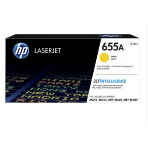 惠普（HP）CF452A 655A 原装黄色硒鼓 墨粉盒