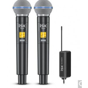 iSK SM58专业麦克风直播设备套装声卡全套录音话筒 SM58一拖二 麦+声佰乐B6套装
