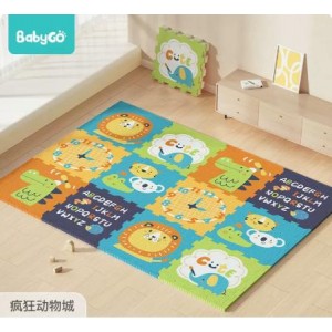 babygo宝宝拼接爬行垫儿童地垫XPE爬爬垫 6片装（单位：套）