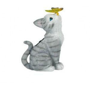 太阳能灯户外庭院装饰摆件猫咪灯 （单位：套）