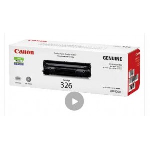 佳能（Canon）CRG-326 黑色原装硒鼓：支