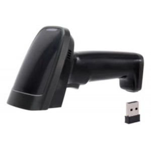 得力 14882w 黑色，无线 扫码器  台