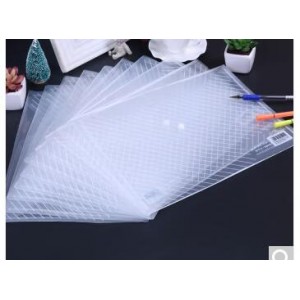 得力 5501 透明按扣文件袋   单位：个