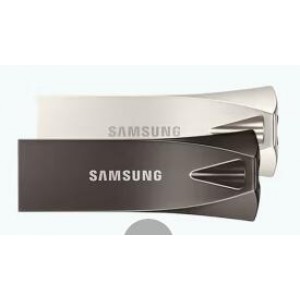 三星（SAMSUNG）BAR    高速金属U盘 车载储存优盘闪存盘  128GB