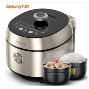 九阳（Joyoung）电压力锅家用高压锅饭煲智能全自动多功能双胆Y-50IHS10 星耀金