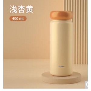 得力 LL610 316不锈钢400ML保温杯 个