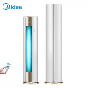 美的（Midea）舒适星 一级能效无风感 全直流变频冷暖圆柱柜机 立式柜 KFR-72LW/BP3DN8Y-YB20 3匹