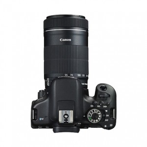 佳能 EOS-750D 黑色2420万像素照相机单反套机