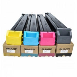夏普(SHARP)DX-20/25CT 墨粉碳粉盒墨盒  四色墨粉  打印页数：黑色5000，彩色3000