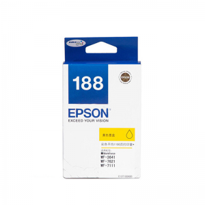 爱普生(Epson) T1884 墨水 黄色 1 支 1100 页 墨盒(单位：盒)