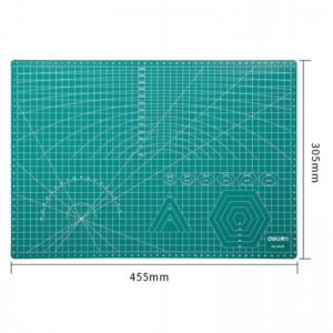 得力 78401切割垫板PVC材质计价单位张 绿色 1 个/装 A3 mm 1 张/本 便签