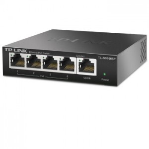 TP-LINK SG1005P  5口企业级非网管型POE交换机（含安装调试）