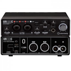 雅马哈 声卡UR242 UR22C专业录音配音编曲设备