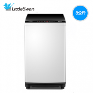小天鹅洗衣机全自动家用波轮小型8公斤大容量洗脱一体机TB80V23H