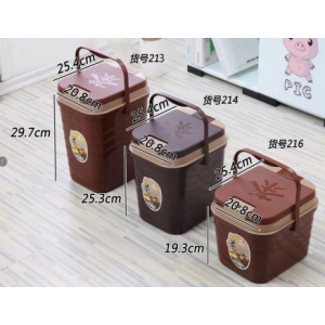 CN 中号214 20.8cm*25.4cm*25.3cm 茶水桶（销售单位：个）