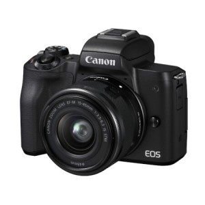 佳能（Canon）EOS M50 微单相机 数码相机 微单套机 黑色