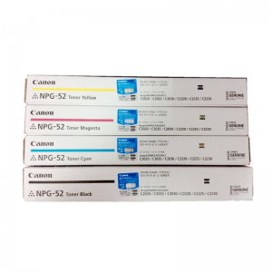 佳能（CANON） NPG-52 四只套装（红黄蓝黑） 1套 23000 页