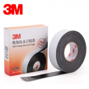 3M J20自粘橡胶绝缘胶带耐高温电工胶带宽度25mm*5m 0.7毫米厚(单位：卷)