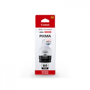  佳能（Canon）GI-80 PGBK黑色墨水  商品毛重：240.00g 单位： 只） 适用机型佳能G7080