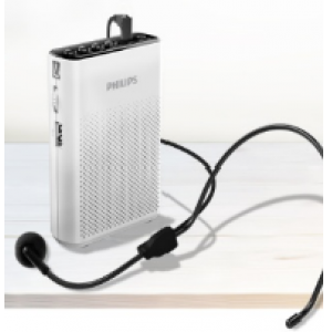 飞利浦(PHILIPS)SBM200 便携式小蜜蜂扩音器 白色(单位:个)