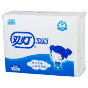双灯 500g平板无香卫生纸