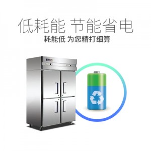 广东星星D1.0W4-X商用厨房四门冰箱立式冷冻冰柜
