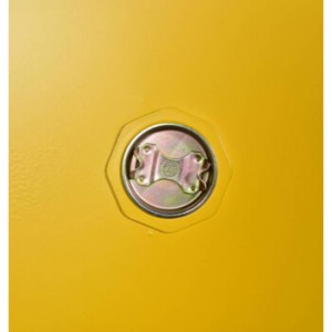 冠宇 防爆柜 12加仑（46*59*89CM），黄色（销售单位：个)