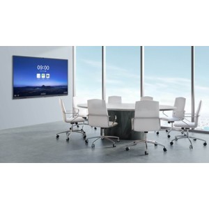 MAXHUB V5经典版 CA86CA+SA08 86英寸 视频会议大屏4K分辨率 比例16:9 8米远距拾音 1200W超清摄像 安卓9.0 黑色