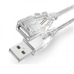 胜为 UC-2100 USB延长线公对母 usb2.0数据转接线 高速电脑U盘鼠标键盘无线网卡加长线/转接线 10米 单位：根