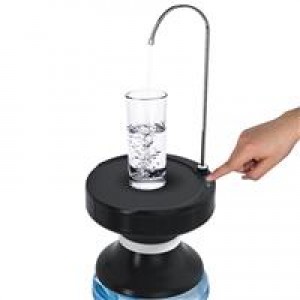 天喜 USB充电 桶装水抽水器 电动抽水器 黑色(单位：个)